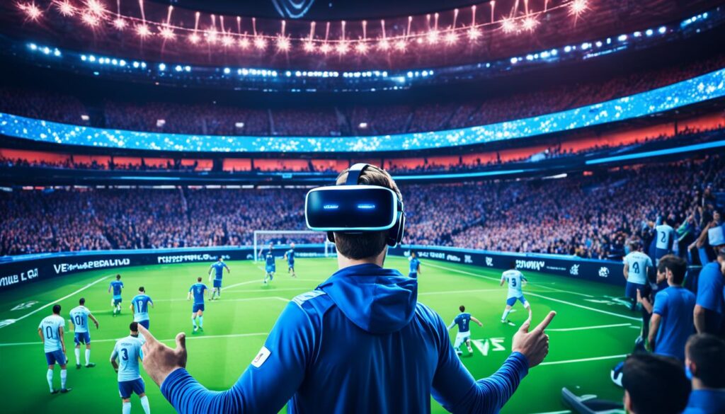 AI Virtual Reality Soccer Betting