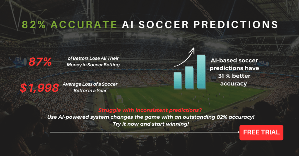 AI Soccer Predictions platform for betting success with safe single bet